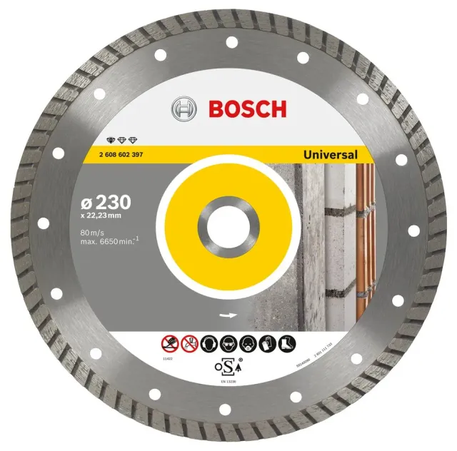 Bosch Standard Universal Turbo disco diamantato 230 mm