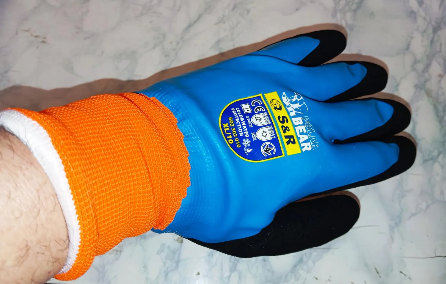 S&R guanti da lavoro invernali termici L/9 2 paia