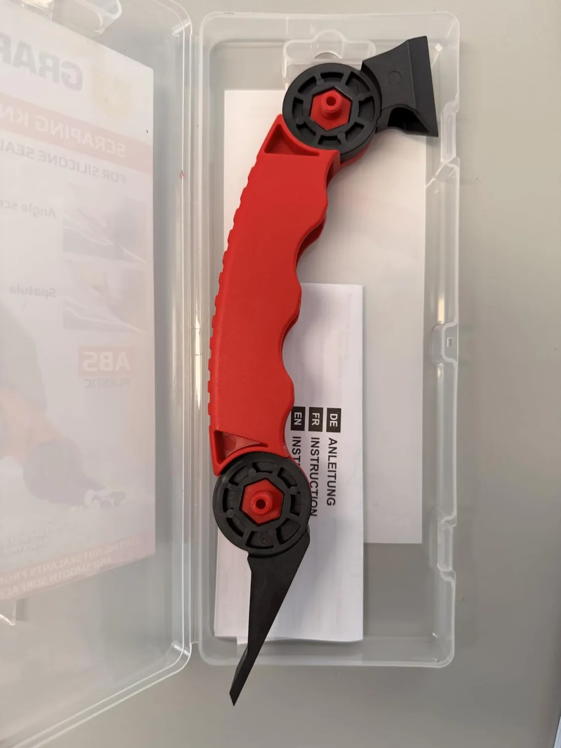 Graff Raschietto Fughe Silicone Sigillante Regolabile