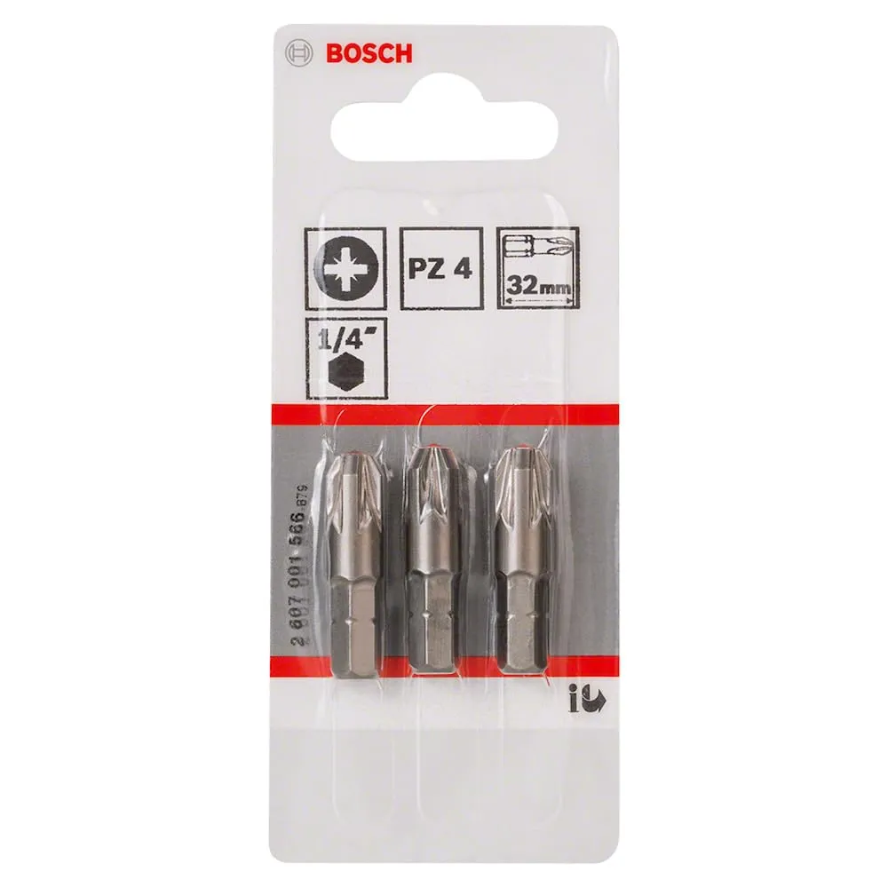 Bosch Expert Inserto PZ4 32 mm 3 Pezzi Extraduro