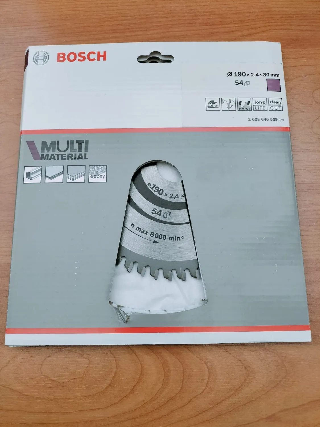 Bosch PRO Multi Material lama circolare 190x30 mm