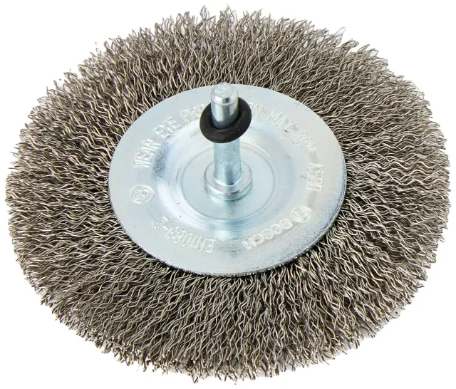 Bosch Expert PRO Inox Clean spazzola a disco 100 mm acciaio