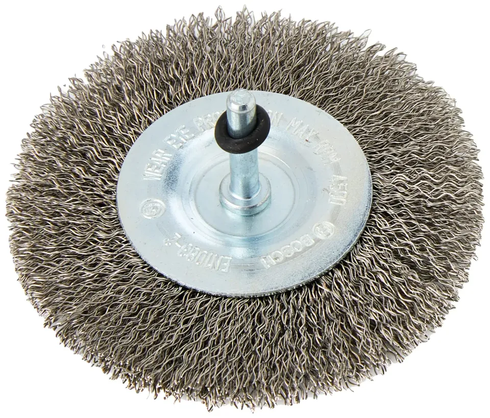 Bosch Expert PRO Inox Clean spazzola a disco 100 mm acciaio