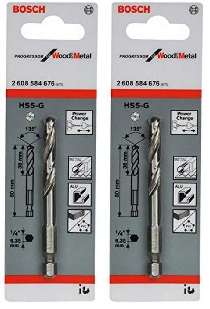 Bosch 2608584676 punta centraggio HSS-G seghe tazza <46mm
