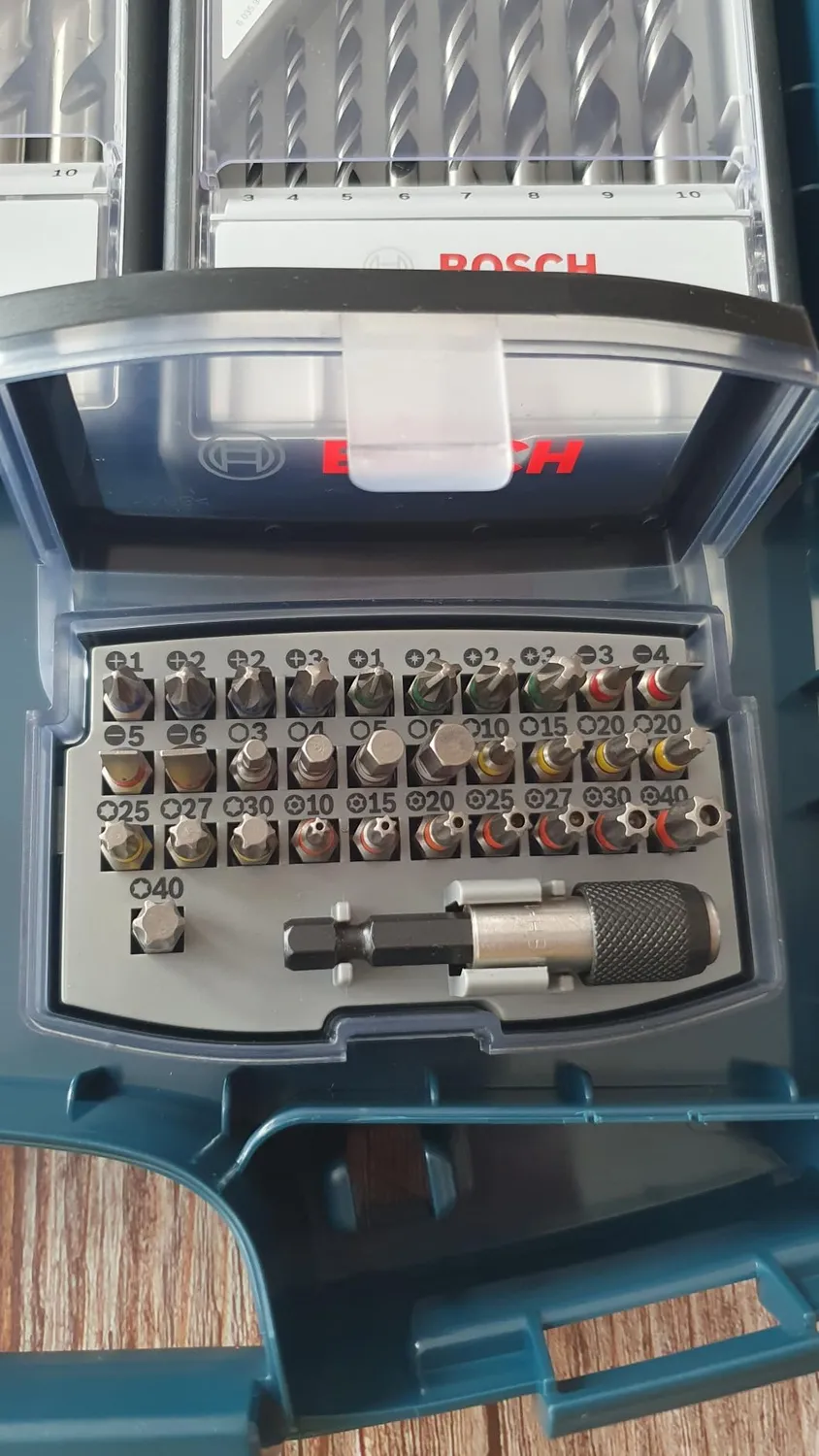 Bosch RobustLine set 5 punte legno metallo multi 32 pezzi
