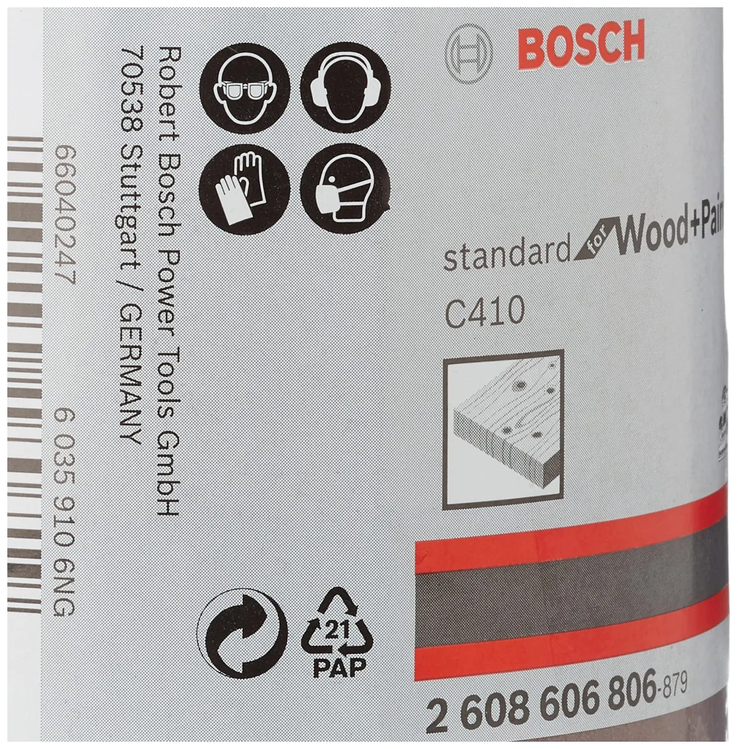 Bosch Expert C410 rotolo abrasivo 93 mm grana 180