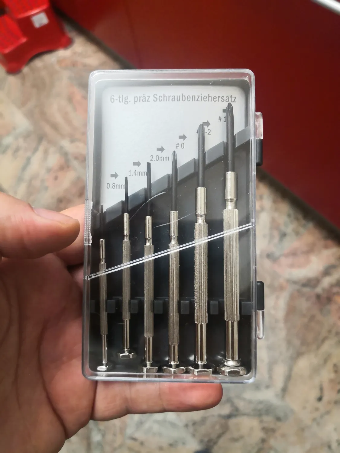 KWB 145190 cacciaviti precisione 6 pz taglio croce