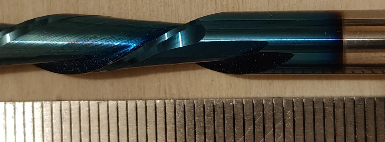 BGTEC fresa a spirale compressione 6 mm metallo duro