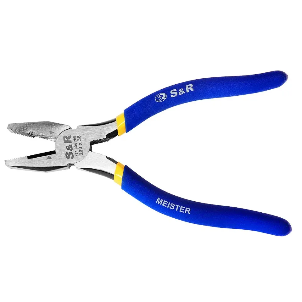 S&R pinza universale 180 mm acciaio CR-V impugnatura