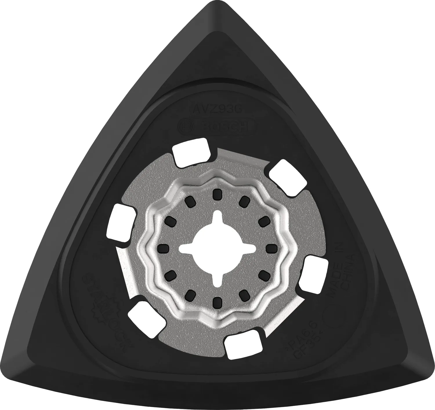Bosch AVZ 93 G Piastra Levigatura Starlock 93 mm Angoli