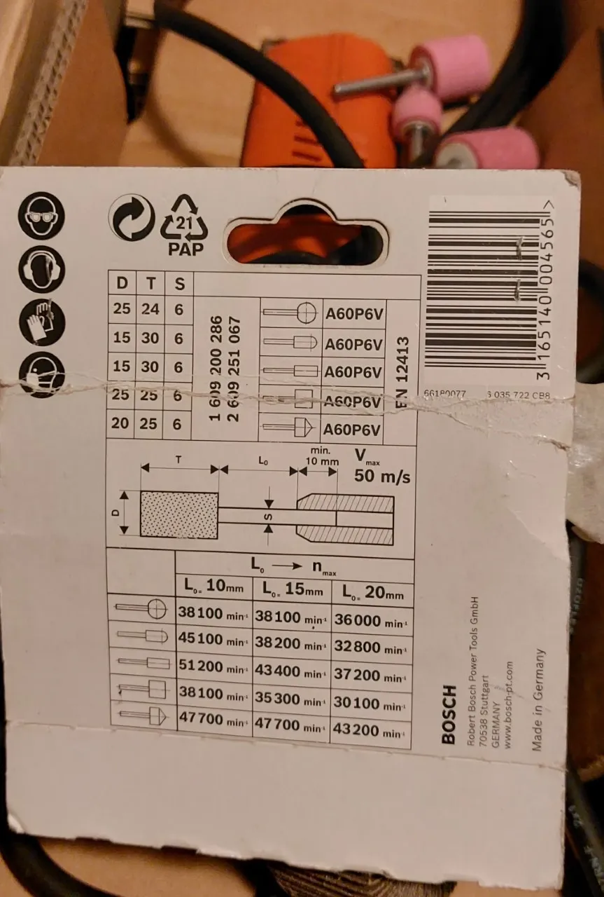Bosch PRO Steel mola a gambo Ø 15-25 mm 5 pz per acciaio