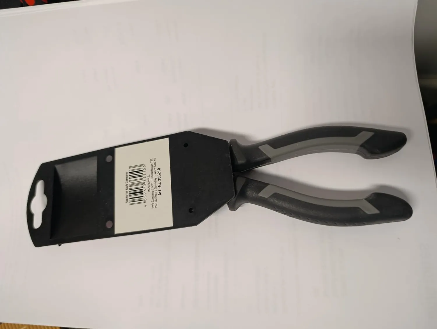 KWB pinza combinata 386210 160 mm acciaio CV universale