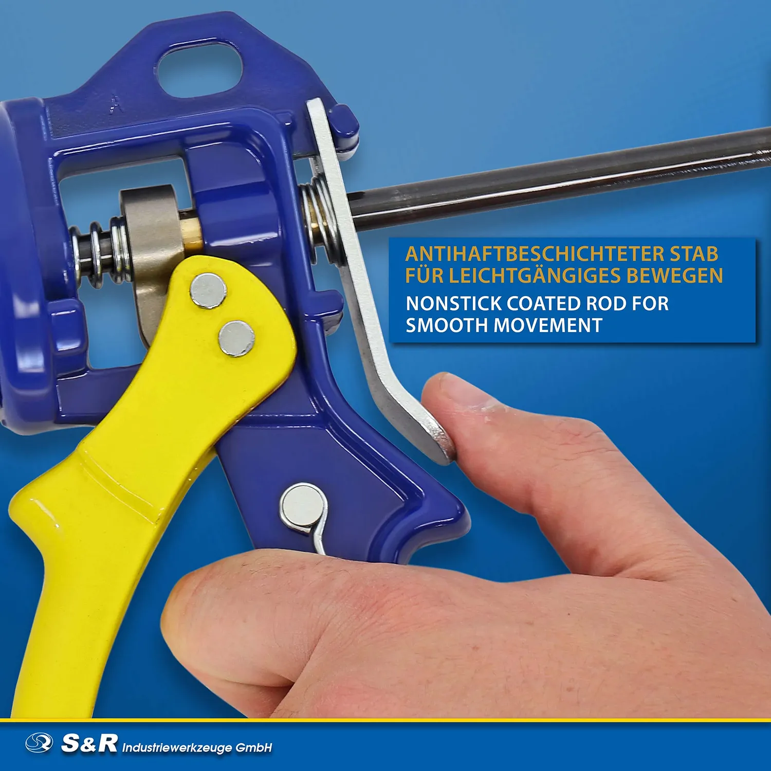 S&R Pistola Silicone Professionale 310 ml 18:1