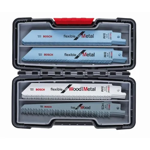 Bosch Expert ToughBox lame sega universale 20pz legno metallo