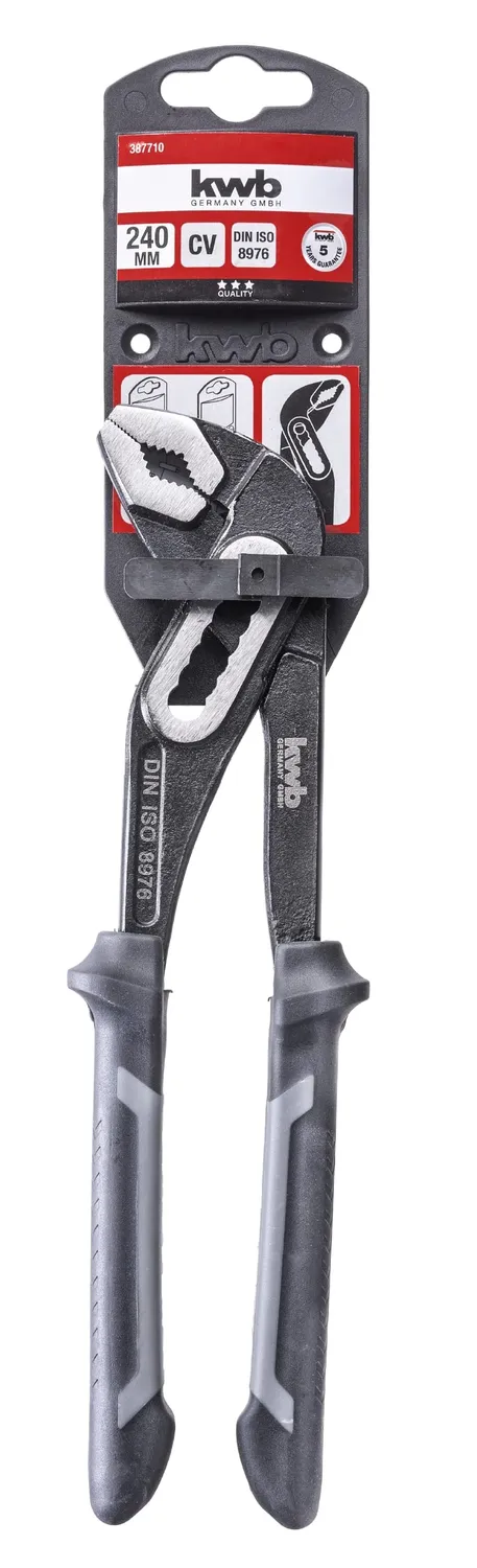 KWB 387710 pinza pompa acqua 240 mm acciaio CV