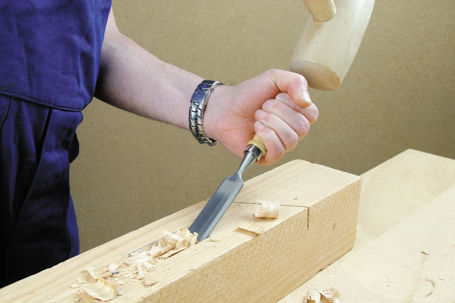 KWB 455900 Set Scalpelli Legno 3 Pezzi 8-12-20 mm