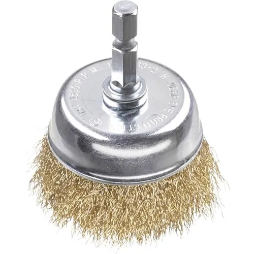 KWB 6062-10 spazzola a tazza 50 mm acciaio HSS