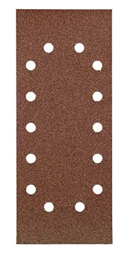 KWB strisce abrasive carta 115x280 mm corindone grane 40-180