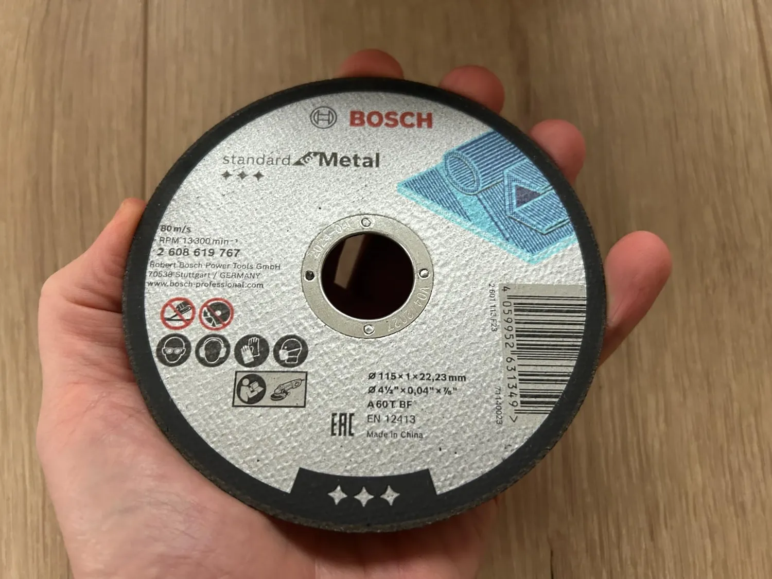 Bosch Expert dischi da taglio metallo Ø115 mm 100 pezzi