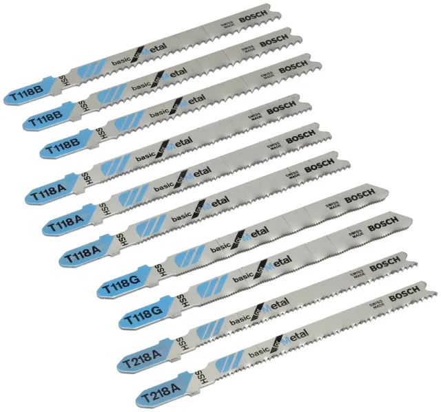 Bosch set lame seghetto alternativo per metallo