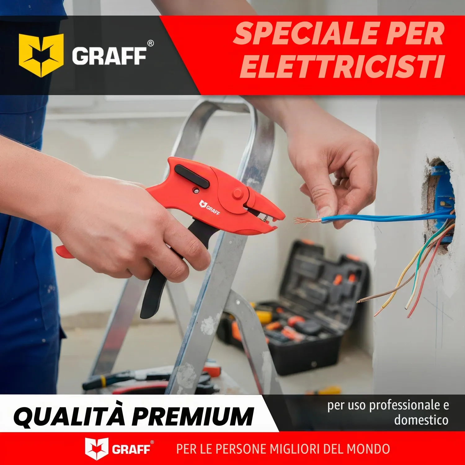 Graff Pinza Spellafili 0,2-6 mm con Taglierina 4 mm