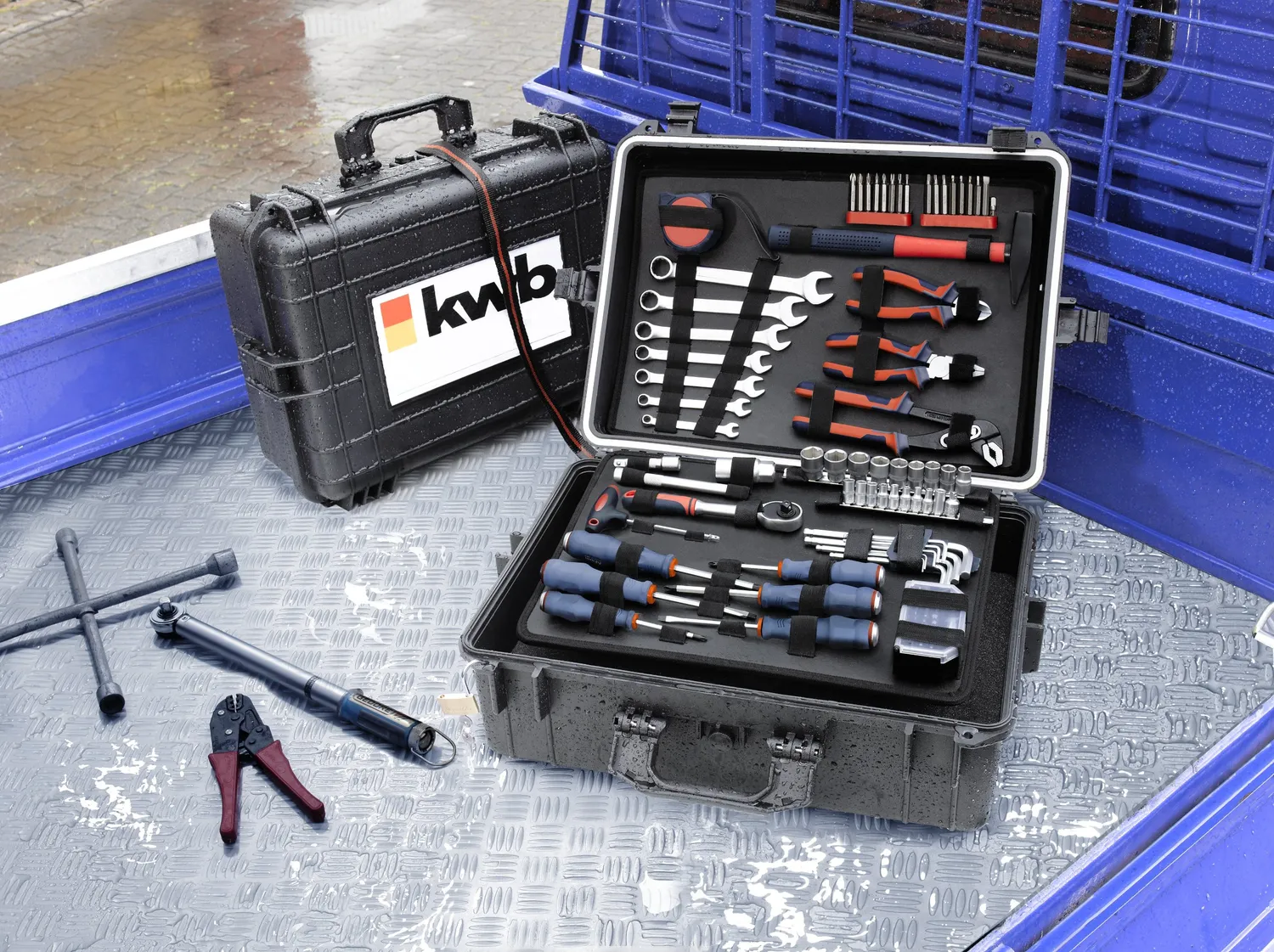 KWB 370810 kit attrezzi valigetta impermeabile