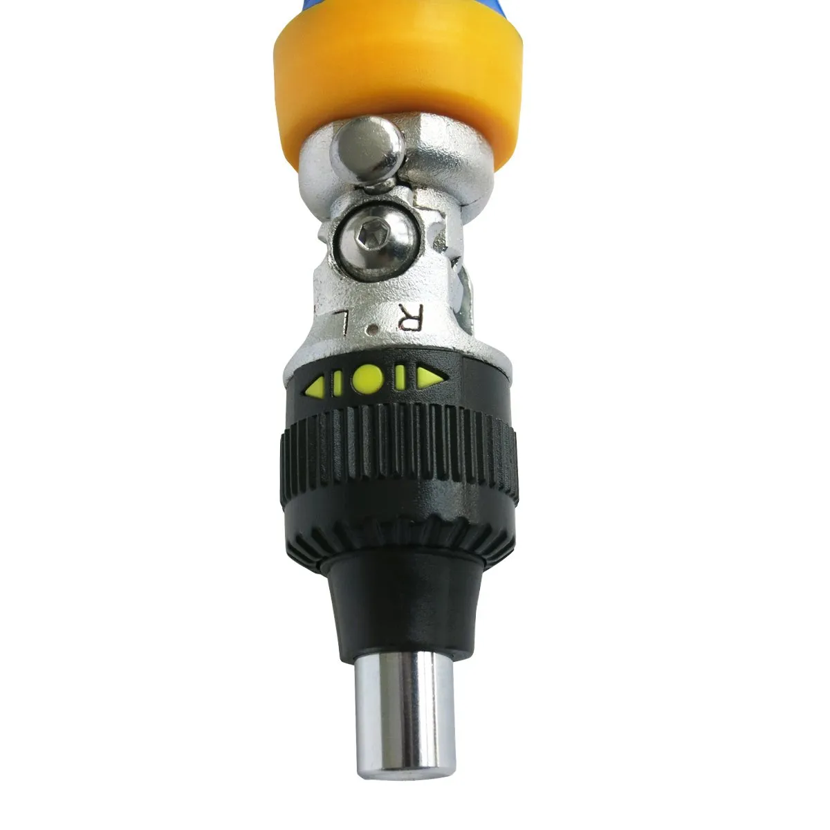 S&R Giravite cacciavite porta inserti 1/4" angolabile a cricchetto
