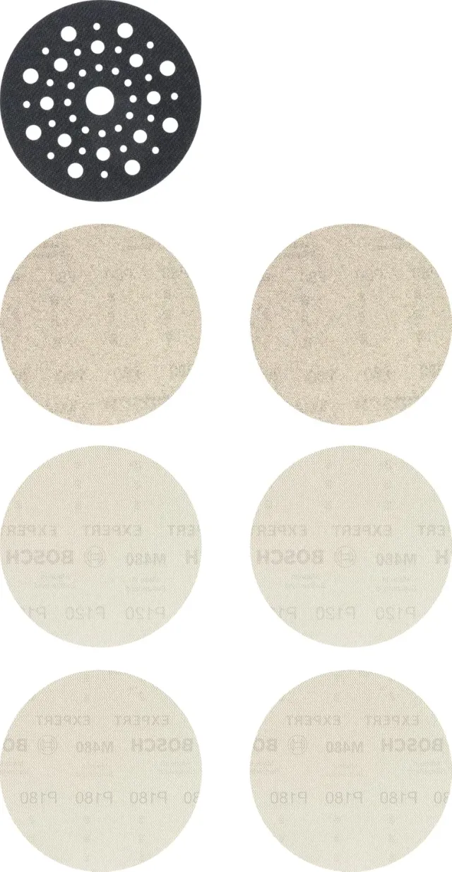 Bosch Expert M480 Dischi Abrasivi Rete 125 mm 7 pz