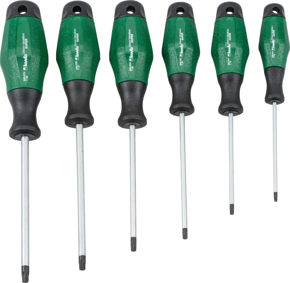 KWB Duo-Line 6690-06 set cacciaviti Torx 6 pezzi certificati