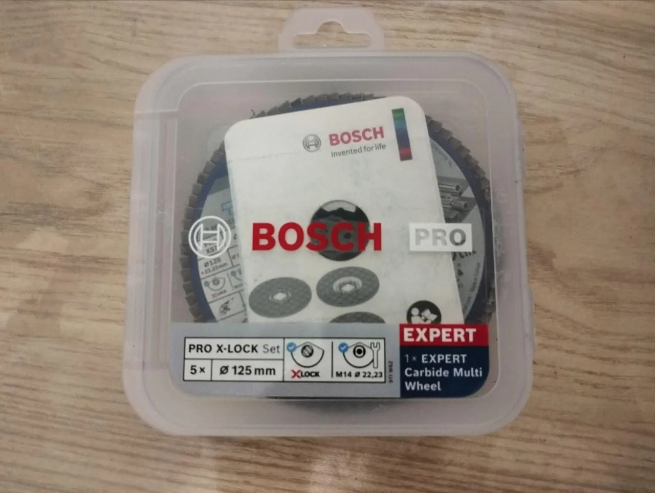 Bosch X-Lock set taglio smerigliatura 5 pz inox metallo
