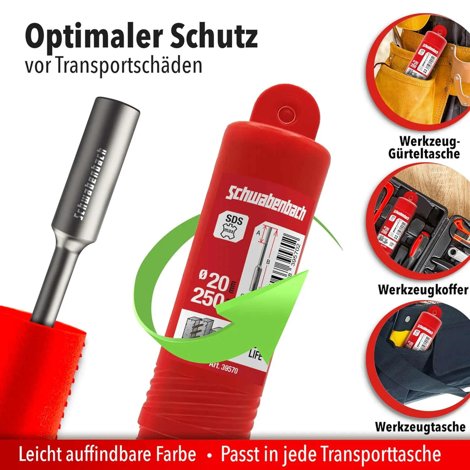 Schwabenbach Battipalo SDS-Max 250x32mm per Picchetti