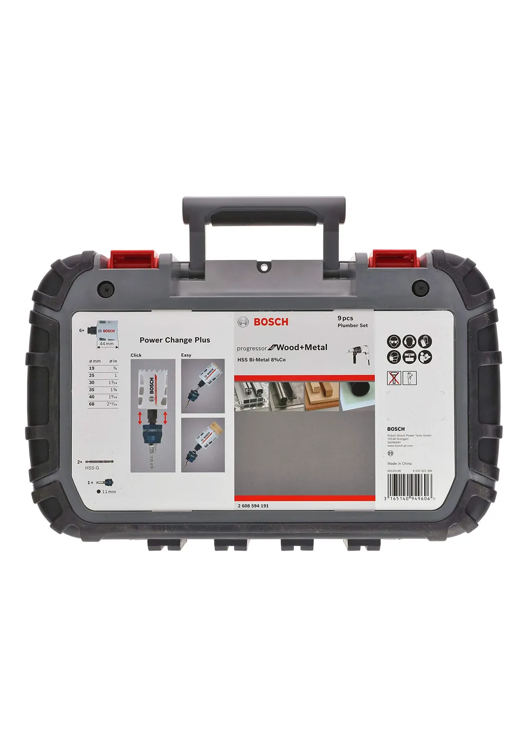 Bosch Expert Progressor seghe a tazza 9pz 19-68mm