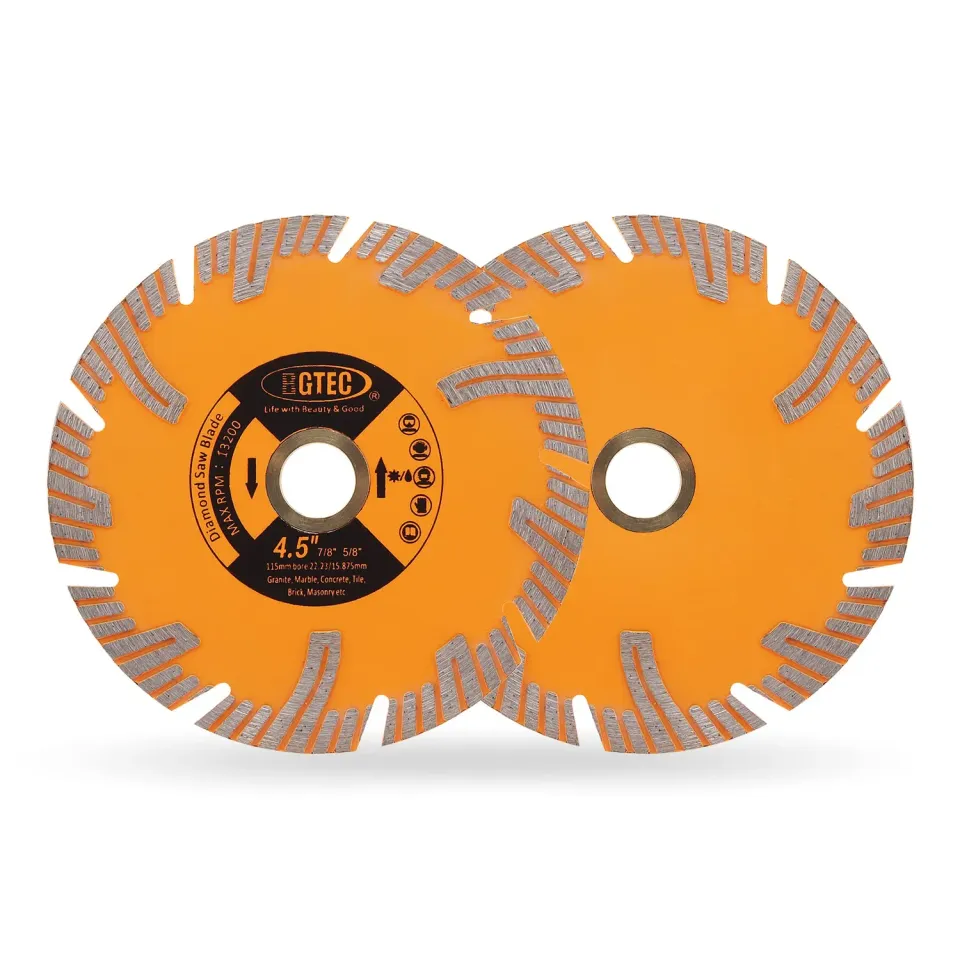 BGTEC disco diamantato 115mm 2 pezzi per ceramica