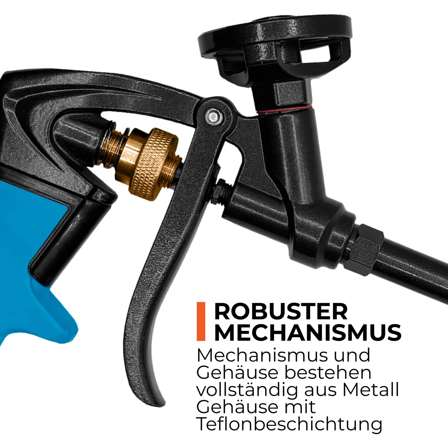 Graff pistola schiuma PU teflon con dosatore metallo