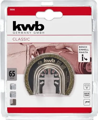KWB 709546 lama diamantata 65 mm per multifunzione