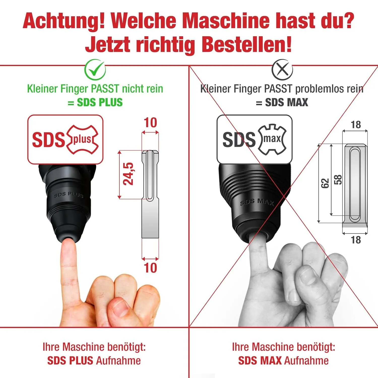 Schwabenbach Punta SDS Plus 32x1000 mm calcestruzzo extra lunga