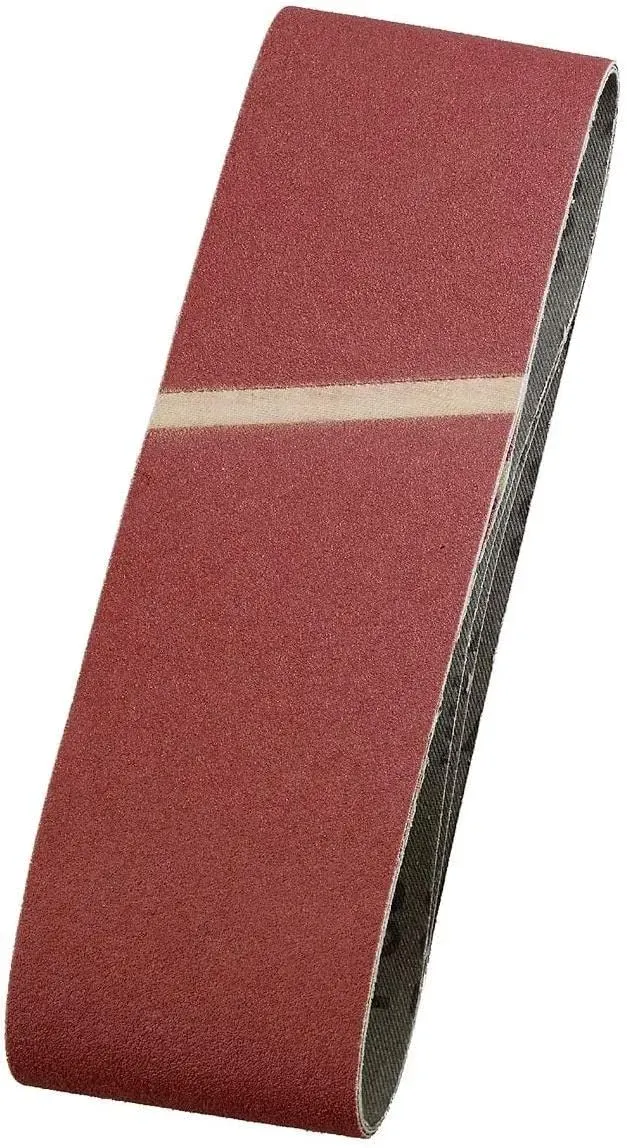 KWB Nastri Abrasivi 75x533 mm K80 Legno Metallo 10 pz