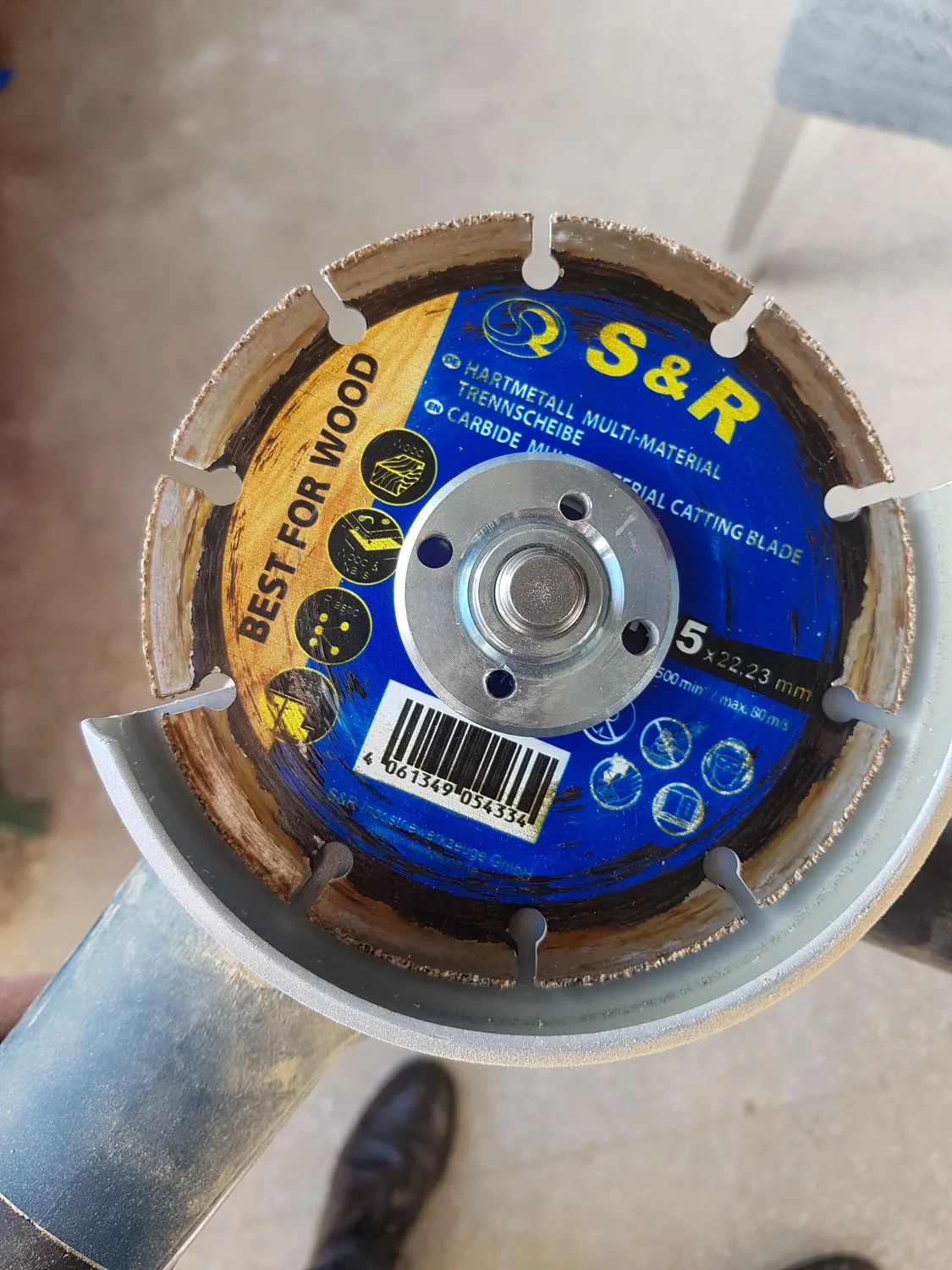 S&R disco taglio legno 125 mm carburo TCT