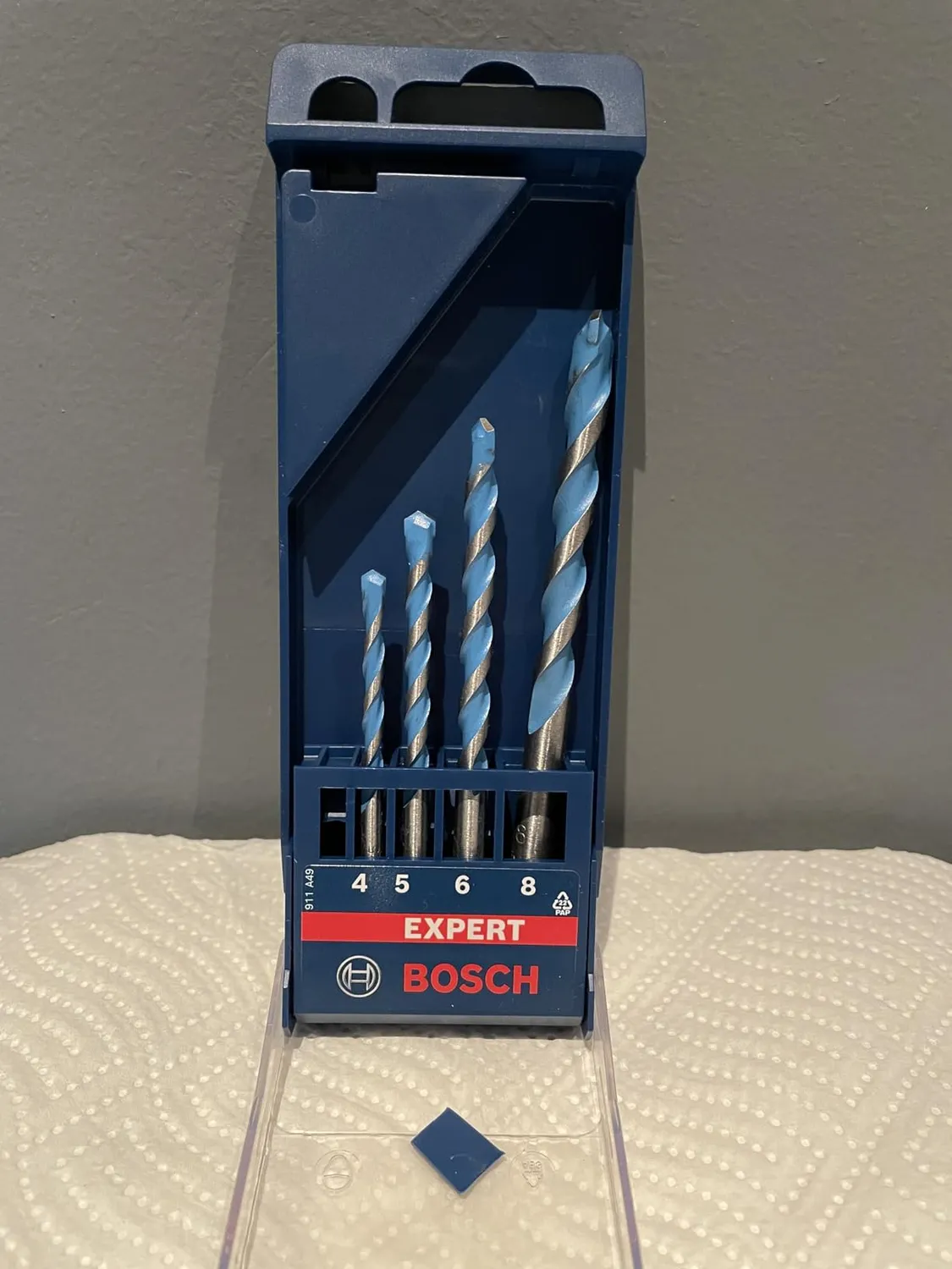 Bosch Expert CYL-9 Set Punte 4-8 mm Multimateriale 4 pz