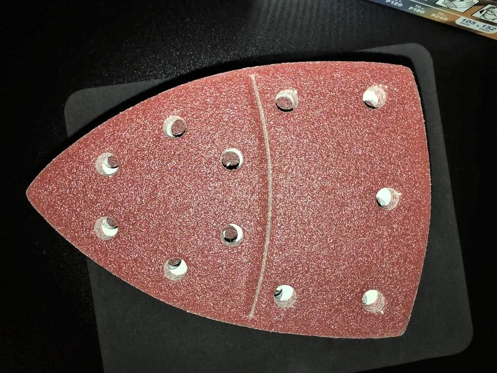 S&R Carta Vetrata Triangolare 152x105 60 Fogli P40-P240