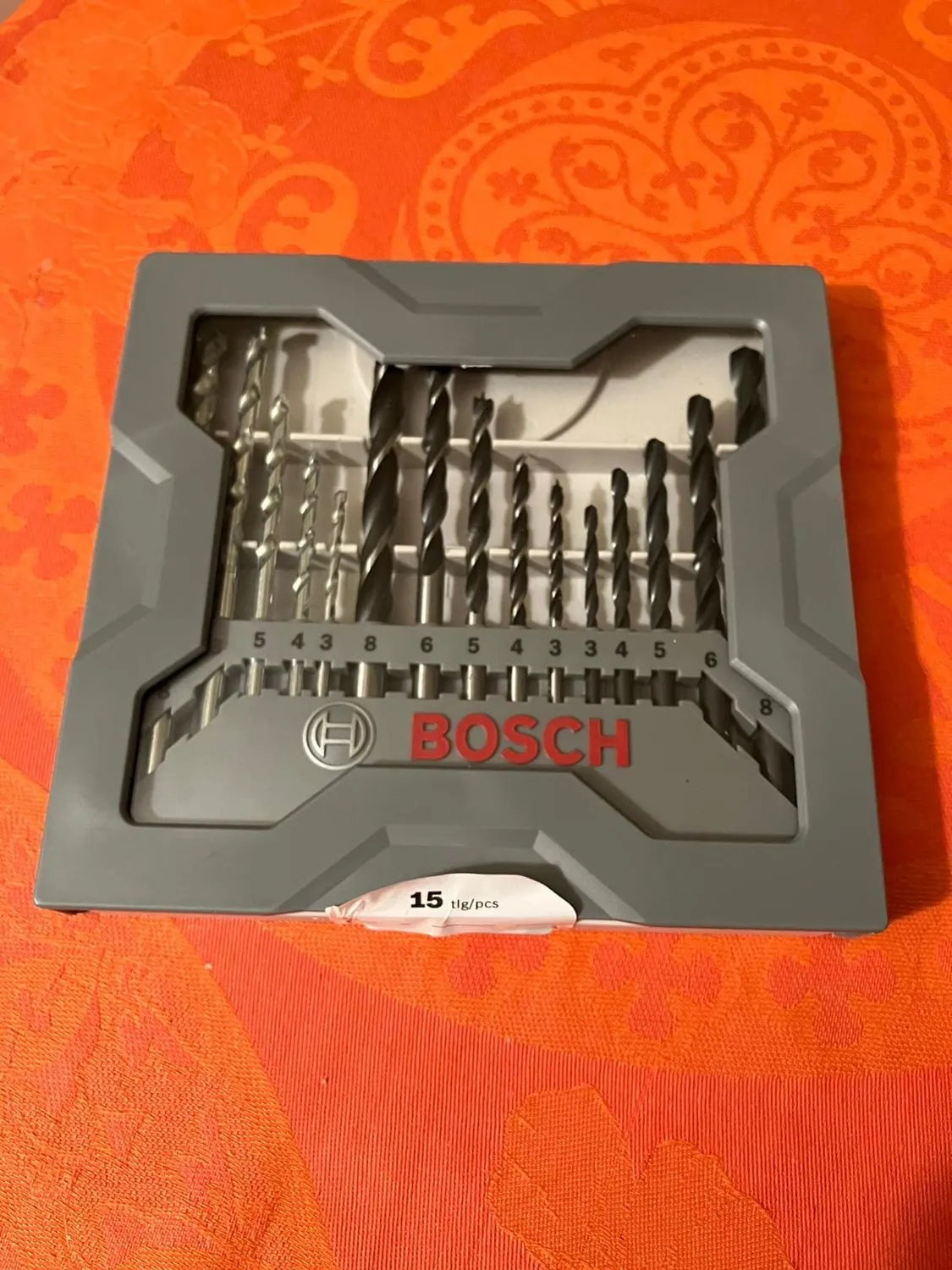 Bosch Expert Set Punte Miste 15 Pezzi Metallo Legno Pietra