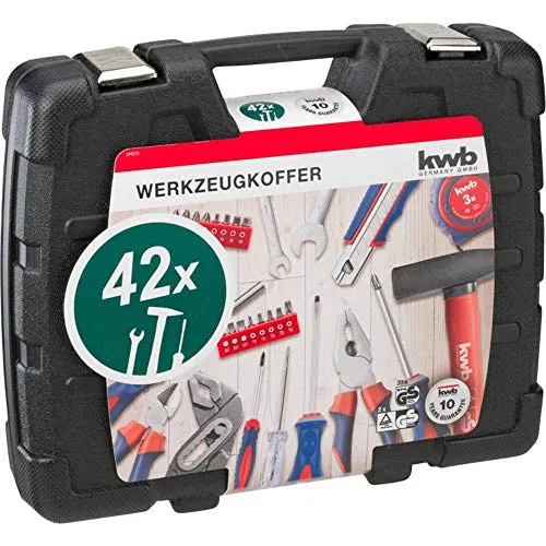 KWB valigetta portautensili 42 pezzi robusta