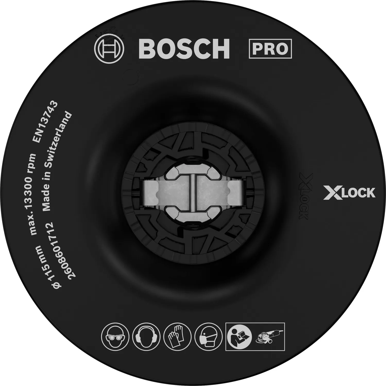 Bosch Expert PRO platorello X-Lock medio 125 mm levigatura