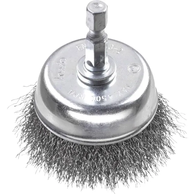 KWB 6062-10 spazzola a tazza 50 mm acciaio HSS