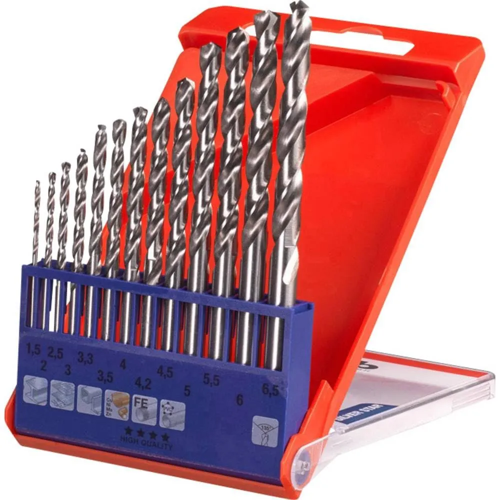 KWB Silver Star set punte HSS-G 25 pezzi 1-13 mm