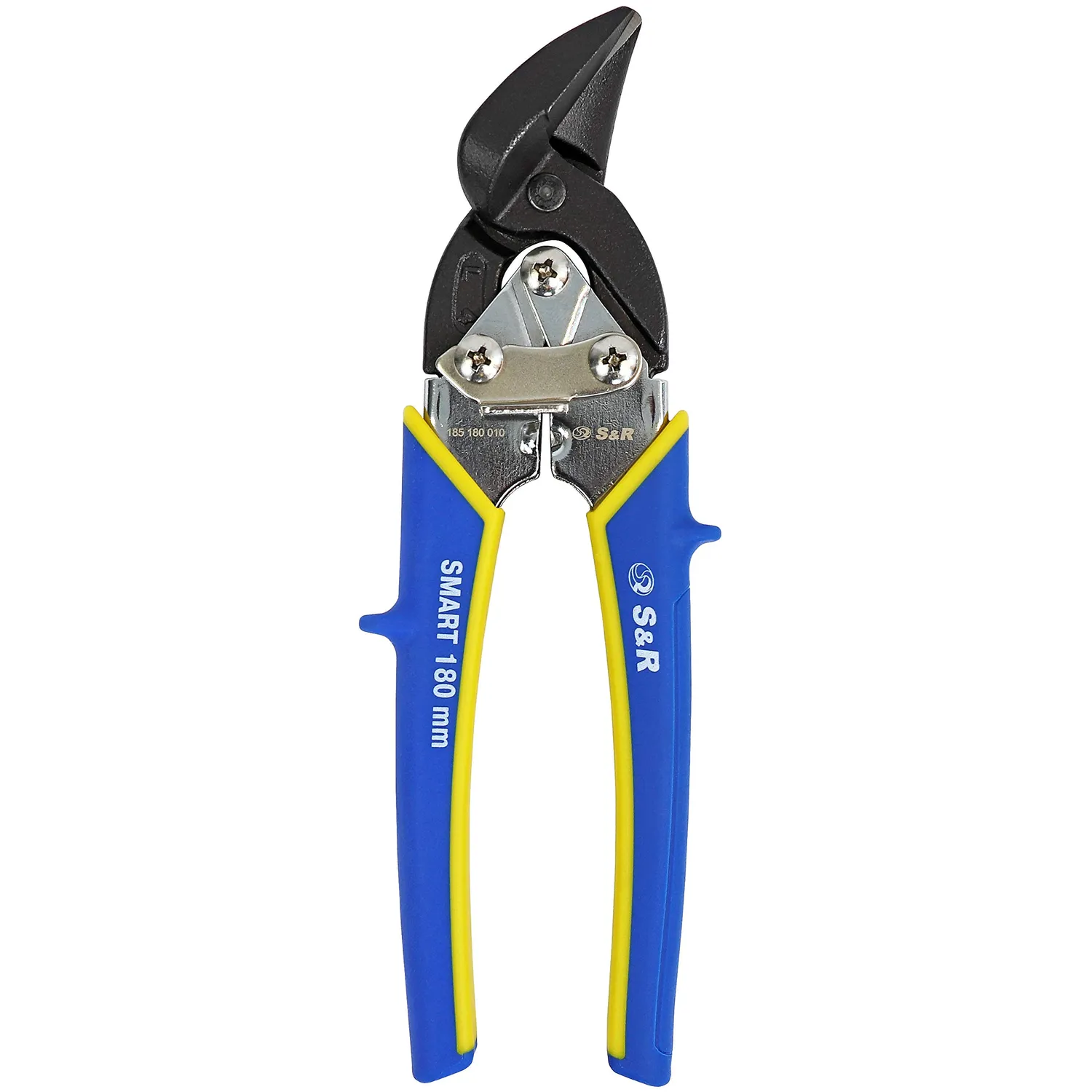 S&R Mini cesoie lamiera taglio a sinistra 180 mm inox