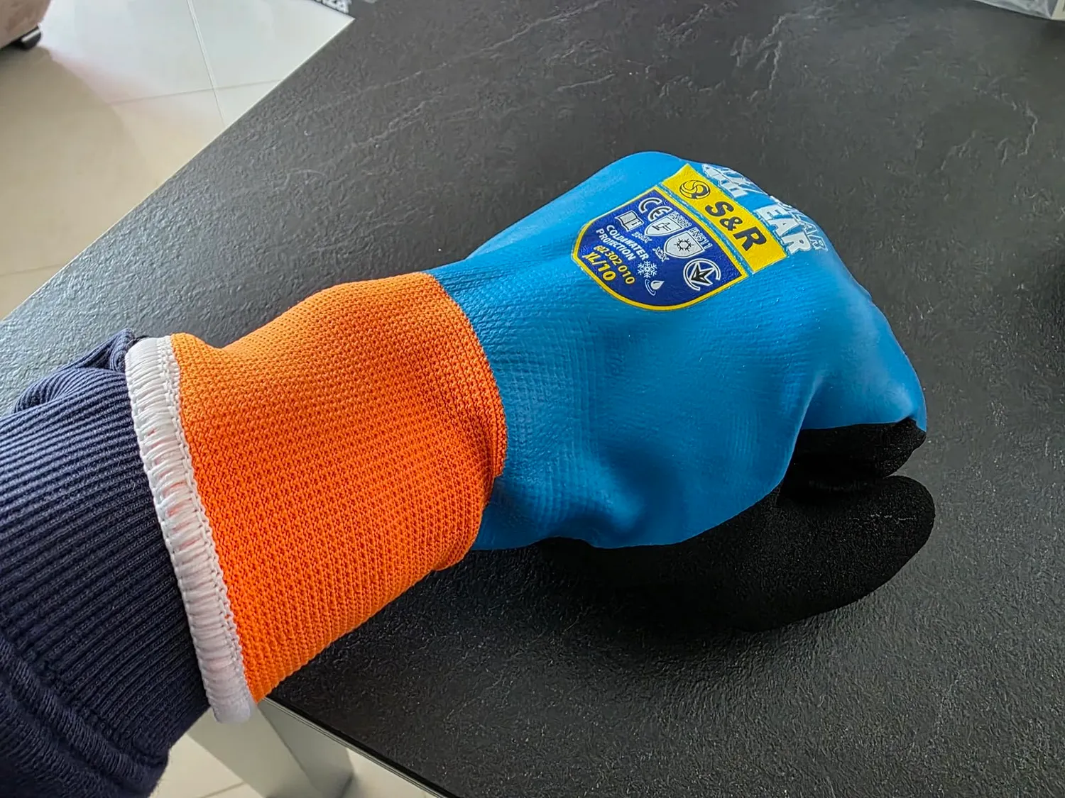 S&R guanti da lavoro invernali termici L/9 2 paia