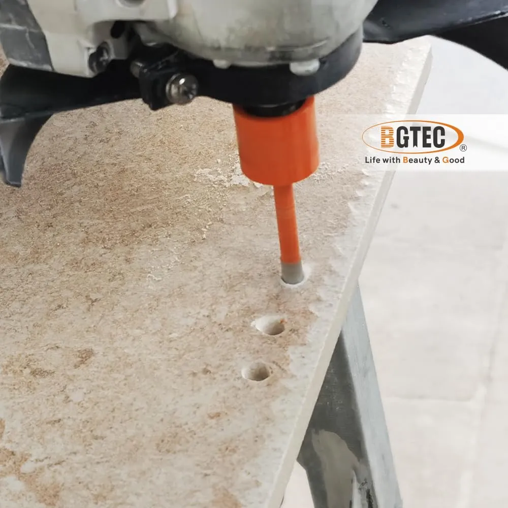 BGTEC Sega a Tazza Diamantata 6 mm M14 2 Pezzi Gres