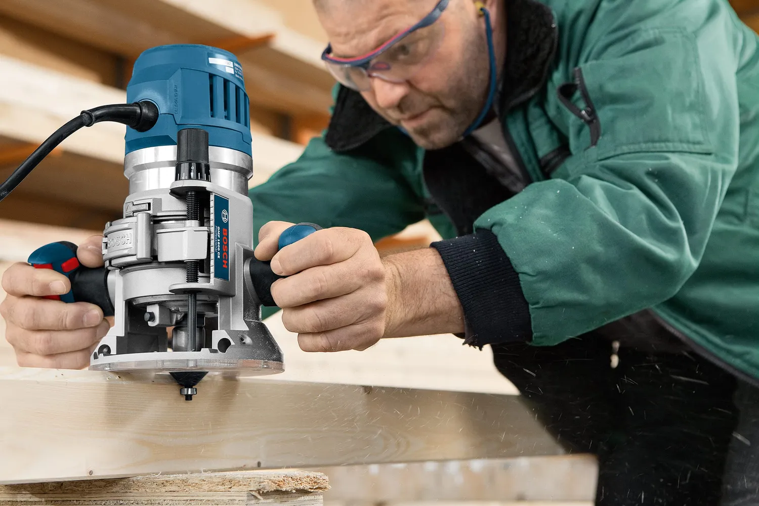 Bosch Expert set frese legno 15 pezzi gambo 1/4" misto valigetta