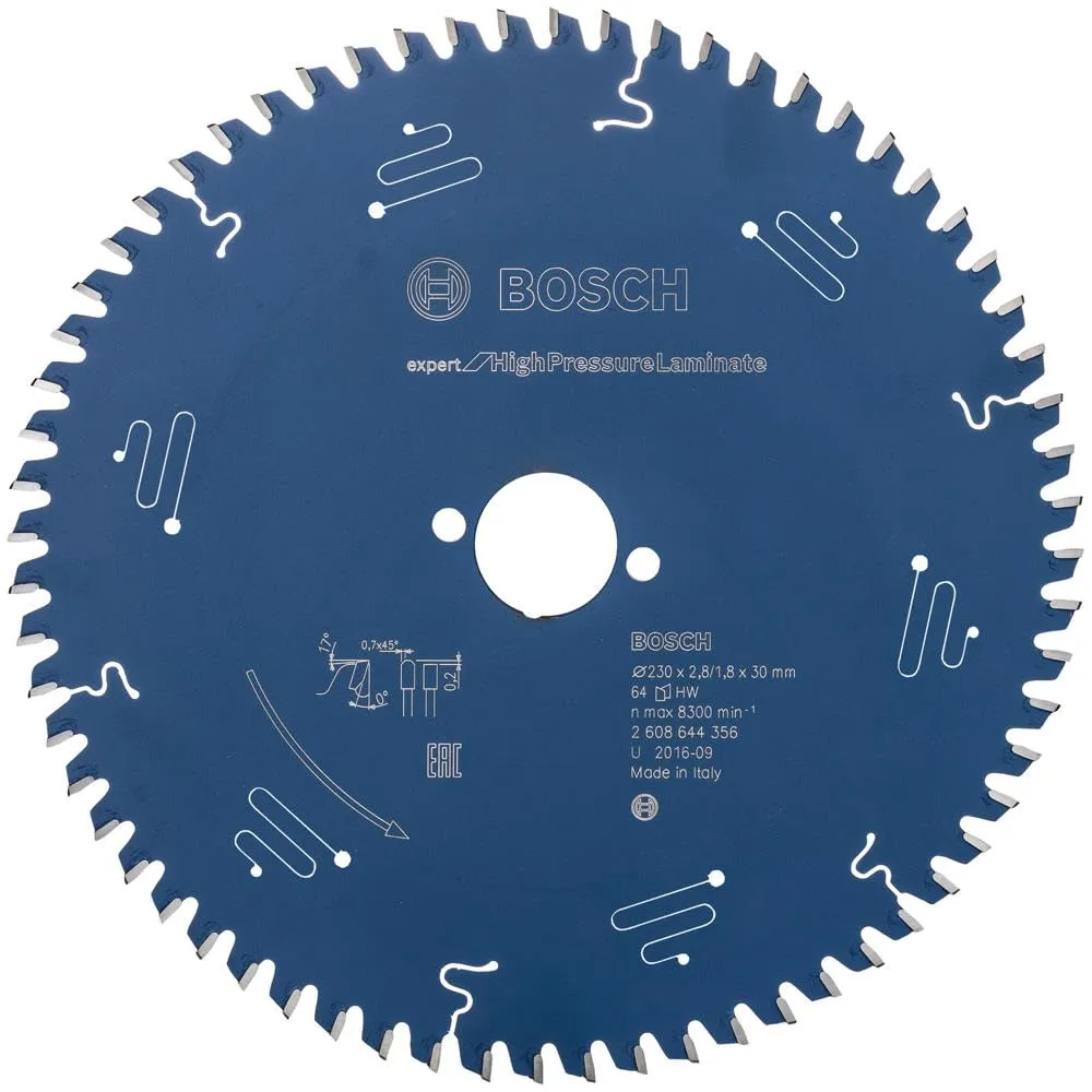 Bosch Expert 210mm lama circolare 60 denti per laminato